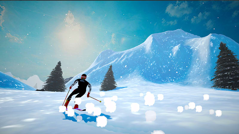 Snow ski simulator top