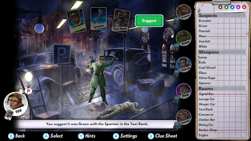 Cluedo nintendo switch store