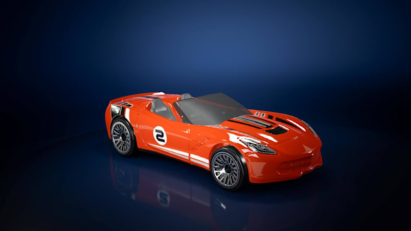 HOT WHEELS Corvette Stingray Convertible 2014 for Nintendo