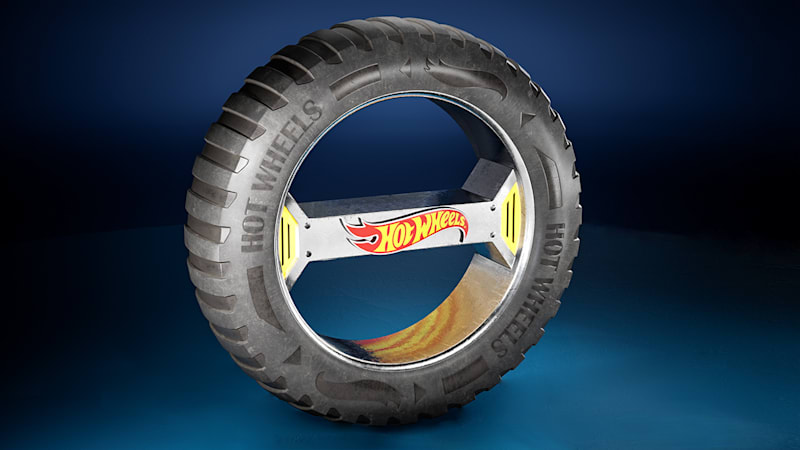Hot wheels 2025 tire track