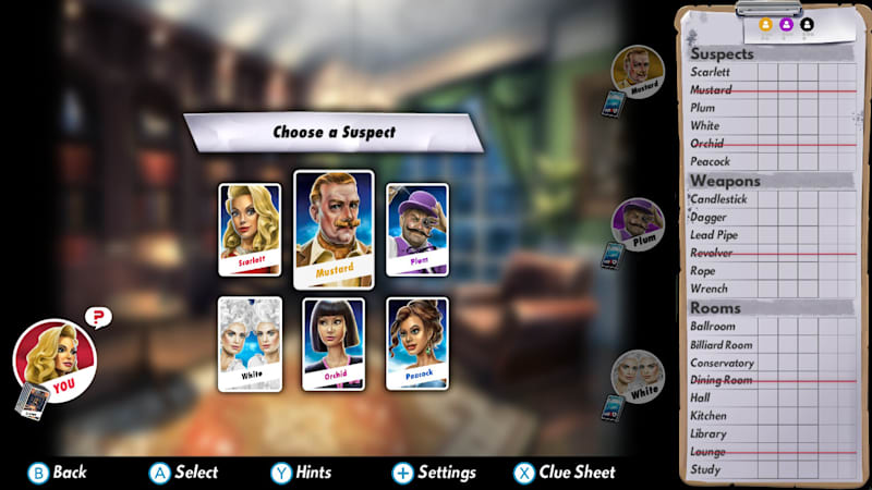 Cluedo nintendo switch store