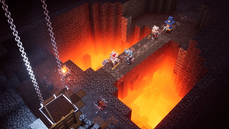 Brasil  Testes de Jogos – Assinantes do Nintendo Switch Online poderão  jogar Minecraft Dungeons completo entre 18/08 e 25/08