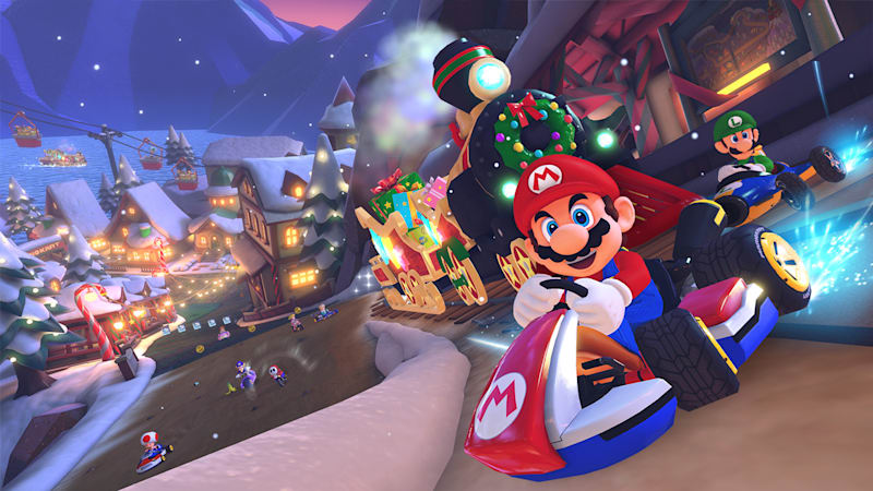 Cartão de Descarga Nintendo Switch Mario Kart 8 Deluxe Passe de pistas  adicionais (Formato Digital)