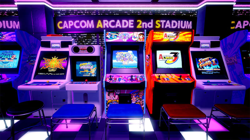 Capcom Arcade Stadium, Aplicações de download da Nintendo Switch, Jogos