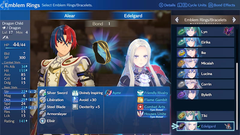 Fire emblem switch on sale accessories