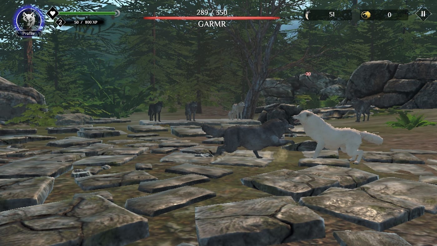 Wolf Simulator: RPG Survival Animal Battle