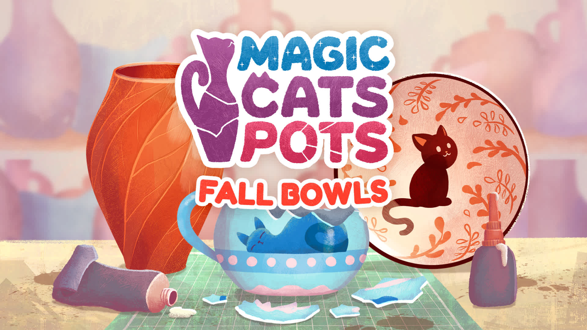 Magic Cats Pots Fall Bowls for Nintendo Switch - Nintendo Official Site ...