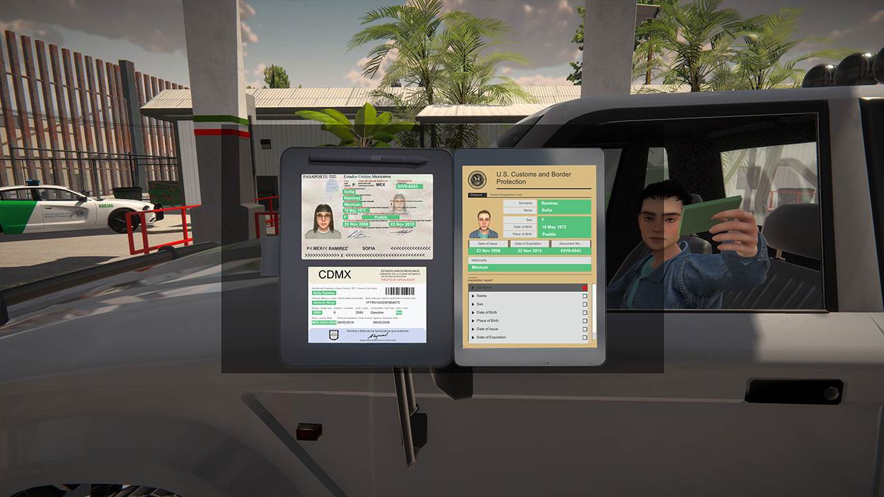 POLICE BORDER CONTRABAND PATROL SIMULATOR: Checkpoint Control para ...