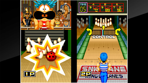 League Bowling Neo Geo Mini Arcade Marquee 