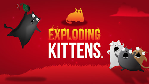 Exploding Kittens Party Pack Card Game Multiplayer Game Complete 