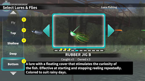 Legendary fishing switch controls Clearance