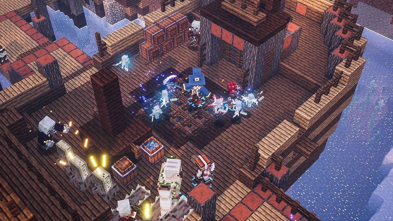 minecraft dungeons 2 player nintendo switch