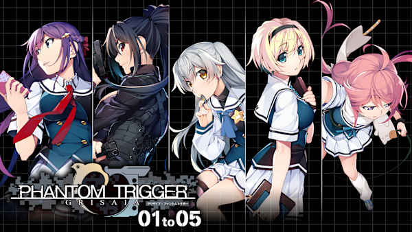 GRISAIA PHANTOM TRIGGER 01 to 05