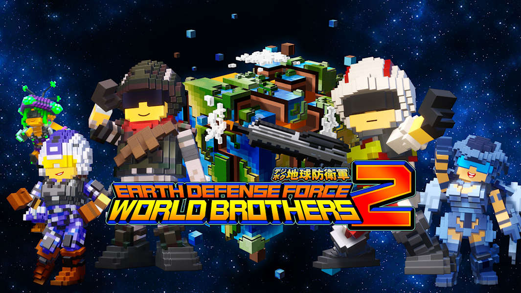 数码方块地球防卫军2|Earth Defense Force: World Brothers 2中文