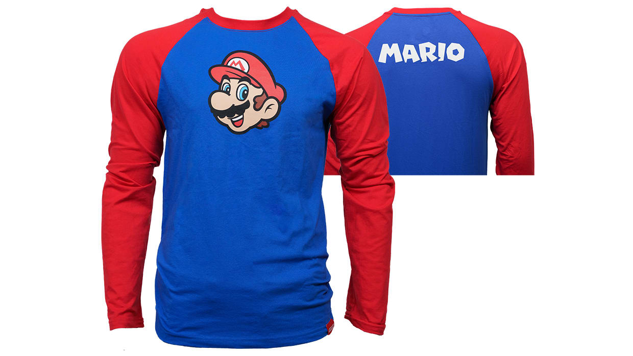 Super Mario™ - T-shirt manches raglan Mario (Jeunes) 1
