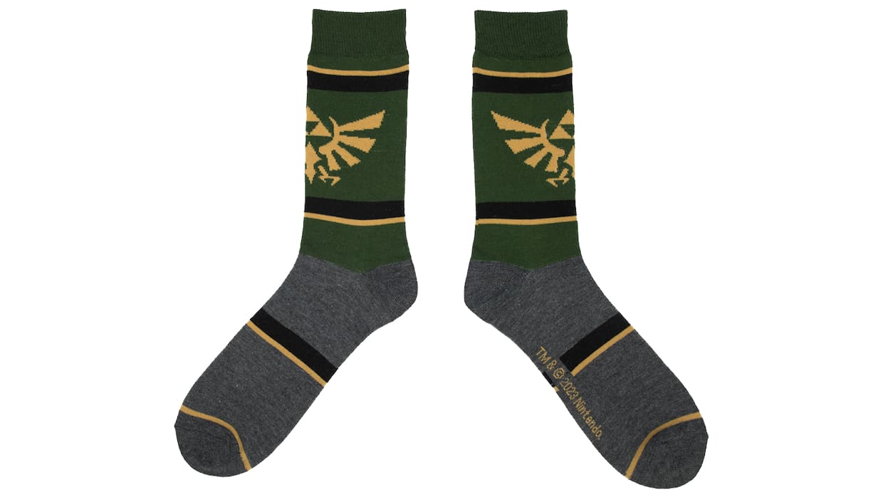 The Legend of Zelda™ Triforce Icon Crew Socks 1