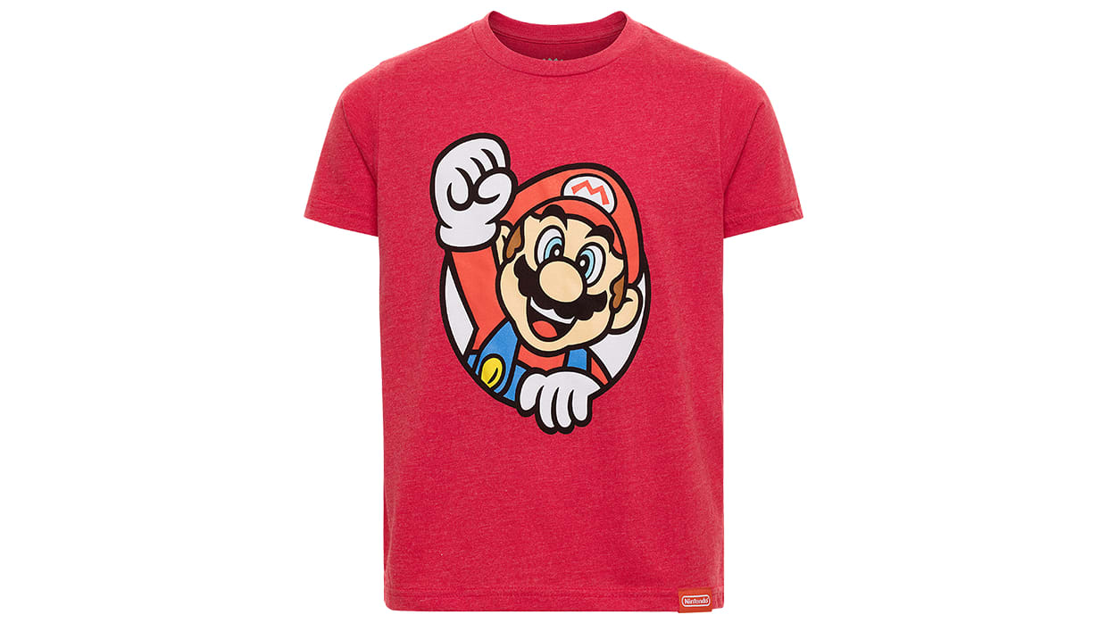Here We Go, Mario - Youth Comfy T-Shirt - S 1