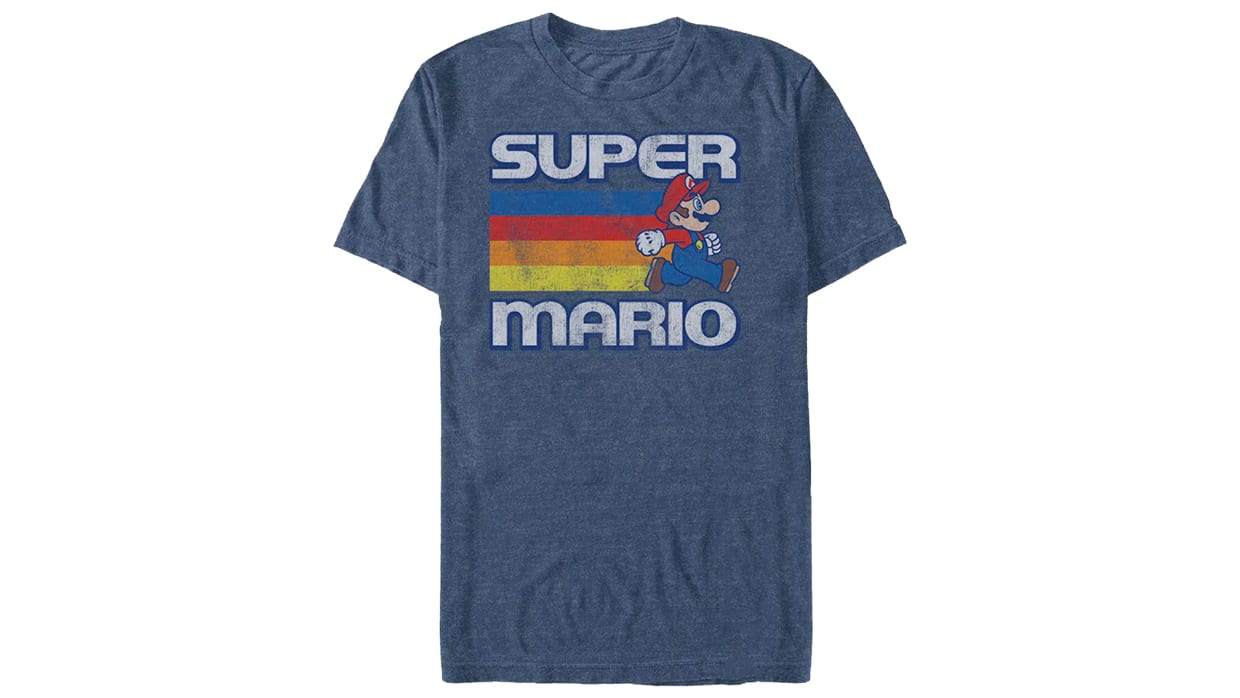 Super Mario™ Rainbow Stripes T-Shirt - L 1