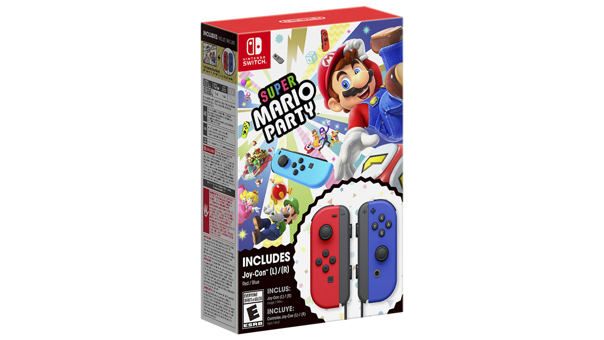 Super Mario Party + Red & Blue Joy-Con bundle 1