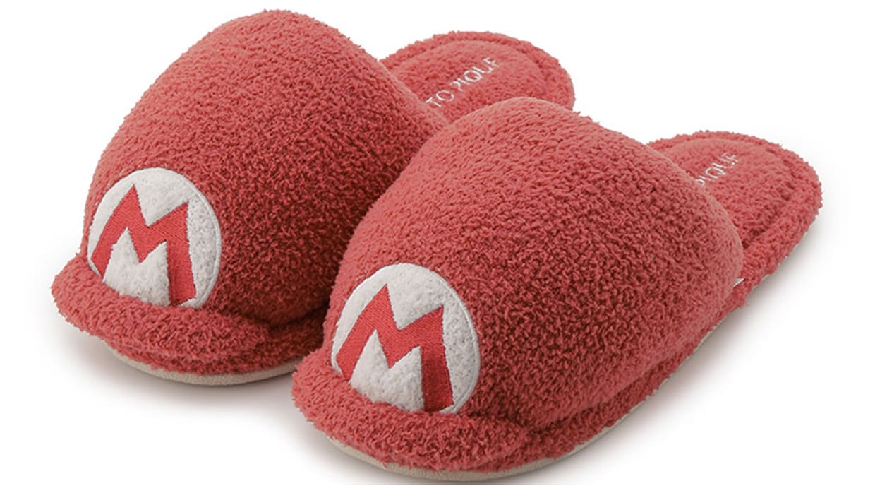 2024 【SUPER MARIO™️】【UNISEX】Baby Moco Mario Motif Room Shoes - S/M 1
