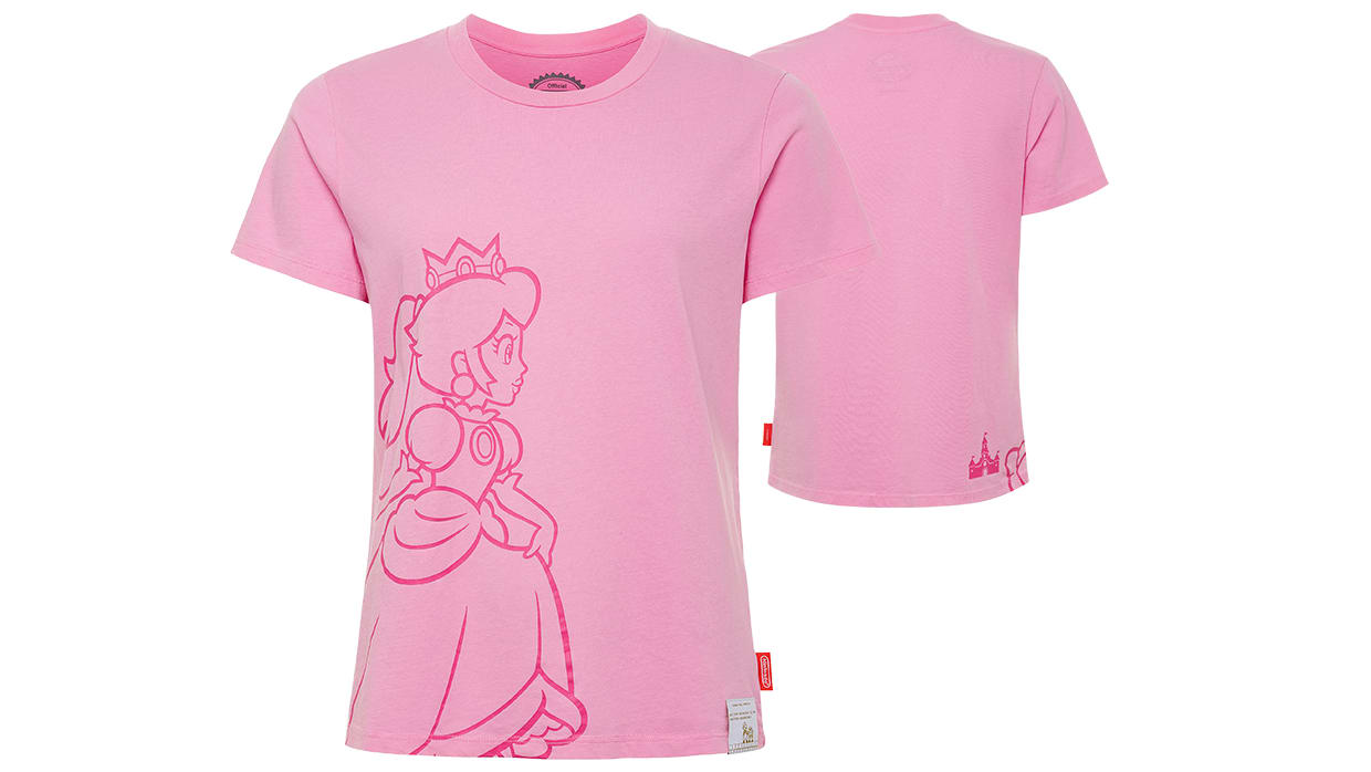 Peach™ Collection - Princess Peach's Castle Pink T-Shirt - 2XL 1