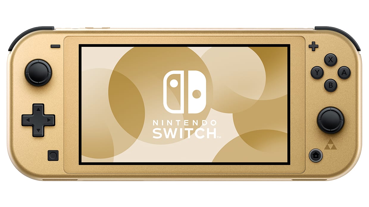 Nintendo Switch Lite: Hyrule Edition with Bonus Nintendo Switch Online + Expansion Pack 1