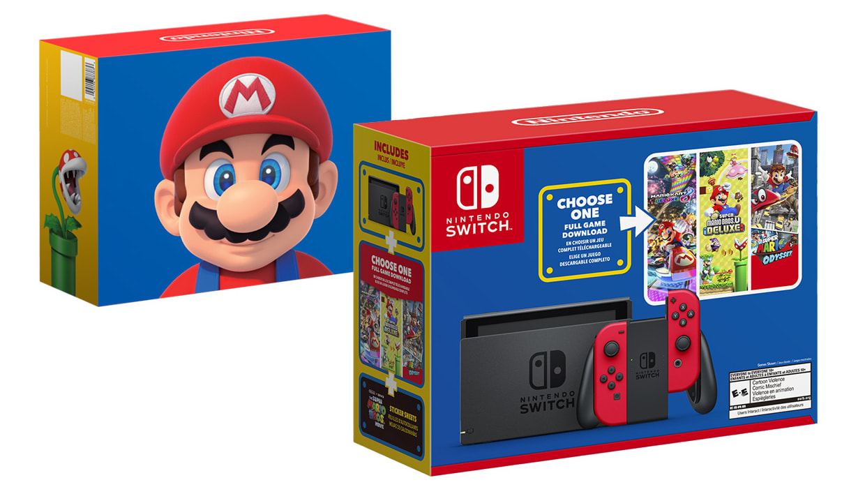 Nintendo Switch™ Mario Choose One Bundle 1