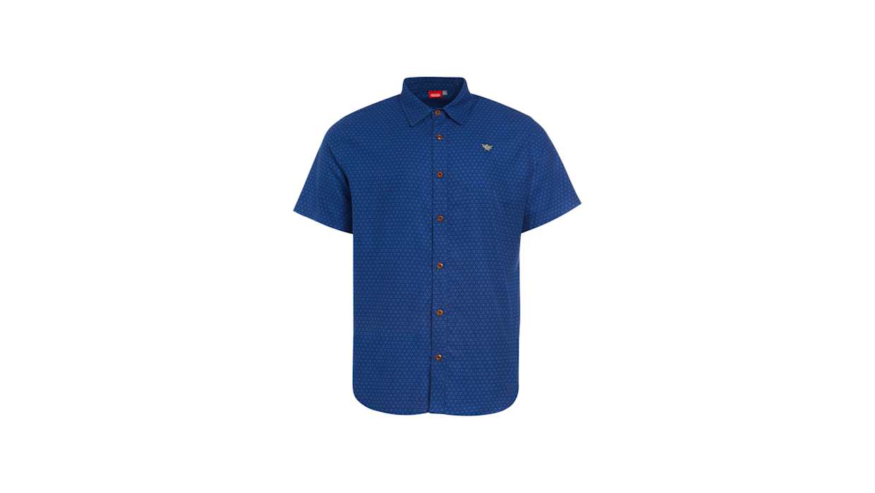 The Legend of Zelda™ Hyrule Crest Graphic Button Up Shirt - Nintendo ...