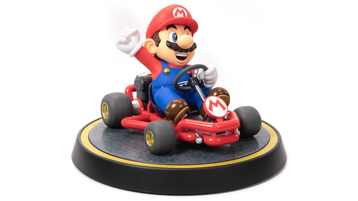  First 4 Figures Mario Kart: Mario Statue : Toys & Games