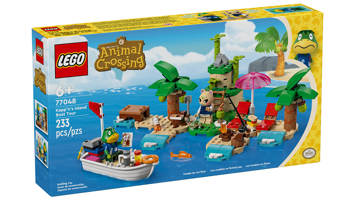 LEGO® Animal Crossing™ Kapp'n's Island Boat Tour - Nintendo Official Site