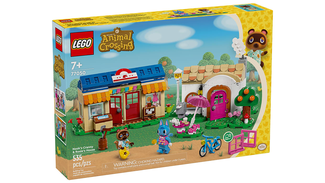 LEGO® Animal Crossing™ La Boutique Nook et la maison de Rosie 1