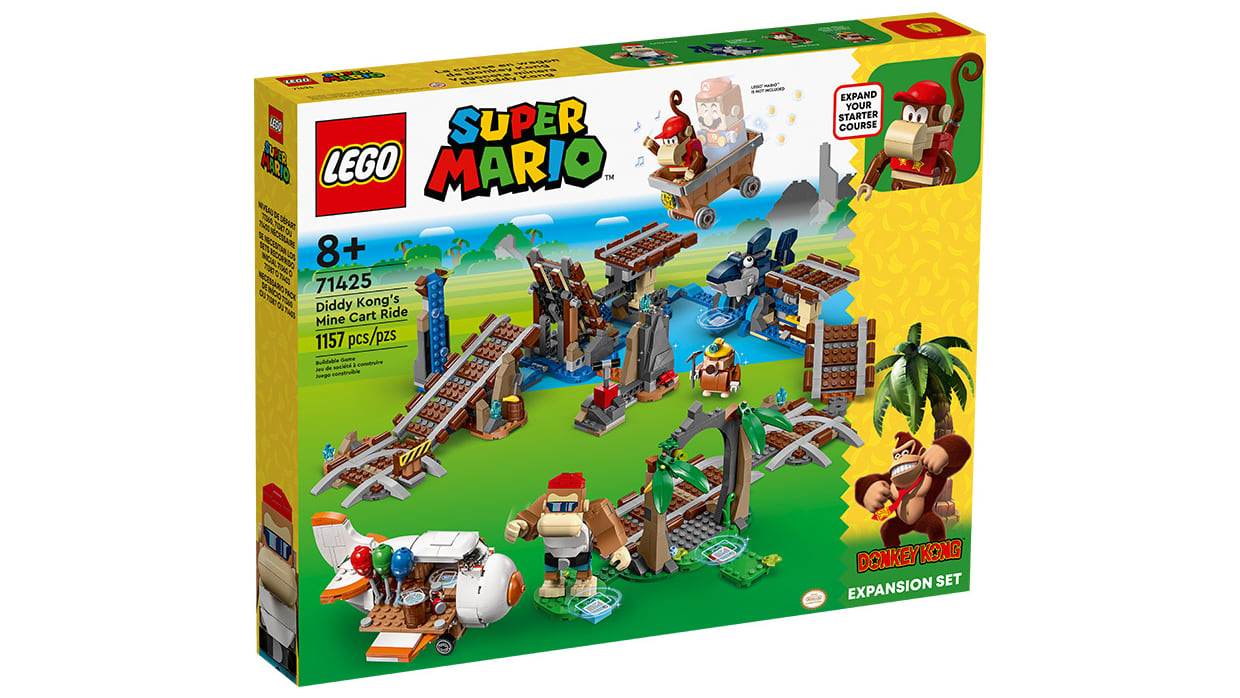 LEGO® Super Mario™ - Ensemble d'extension La course en wagon de Diddy Kong 1