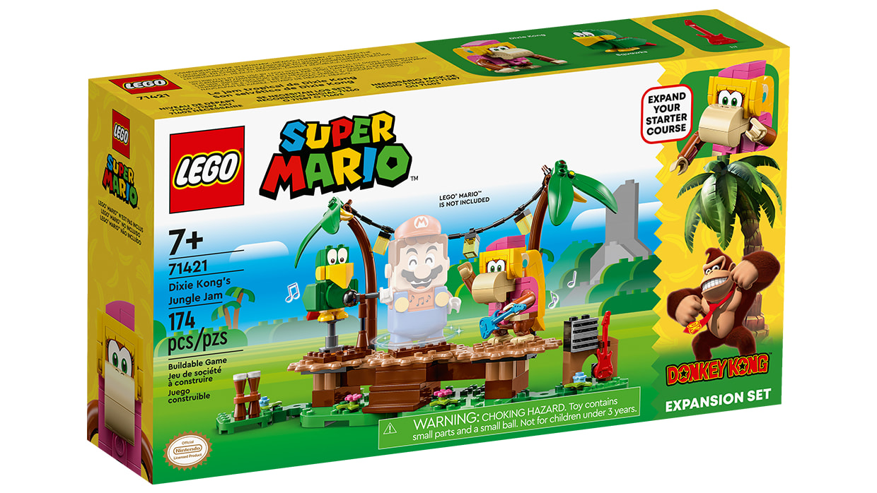 LEGO® Super Mario™ - Ensemble d'extension Le jam tropical de Dixie Kong 1