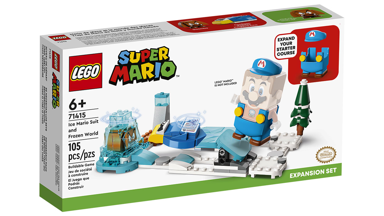 LEGO® Super Mario™ Ice Mario Suit and Frozen World Expansion Set 1