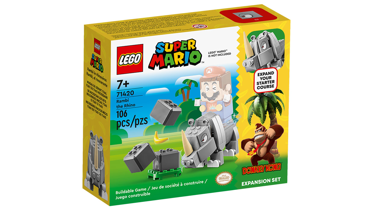 LEGO® Super Mario™ - Ensemble d’extension Rambi le rhinocéros 1