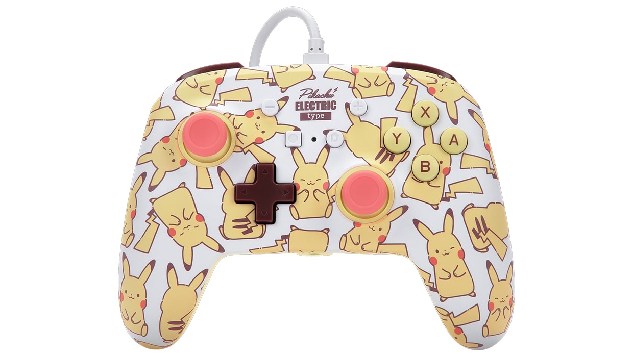 Enhanced Wired Controller for Nintendo Switch™ - Pikachu Blush 1