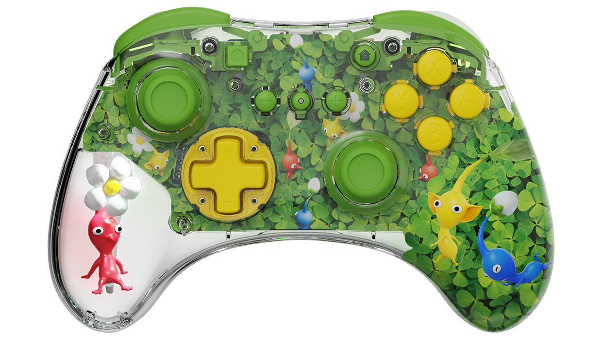 PDP REALMz™ Wireless Controller: Pikmin™ Clover Patch 1