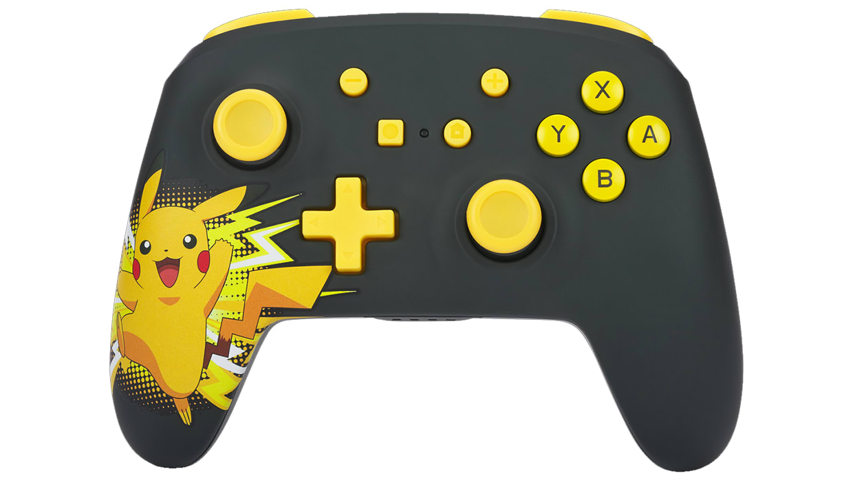 Manette sans fil améliorée pour Nintendo Switch™ - Pikachu joyeux 1