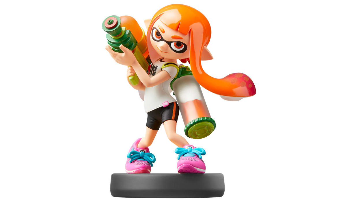 amiibo™ Inkling Girl Super Smash Series Nintendo