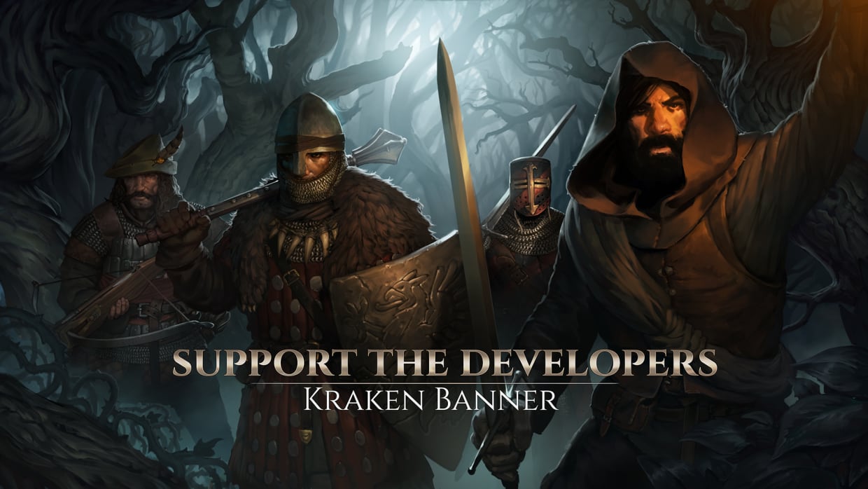 Support the Developers - Kraken Banner for Nintendo Switch 