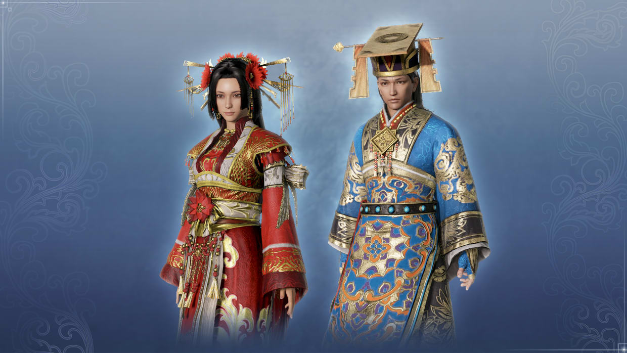 Male Custom Regal Set & Female Custom Empress Dowager Set 1
