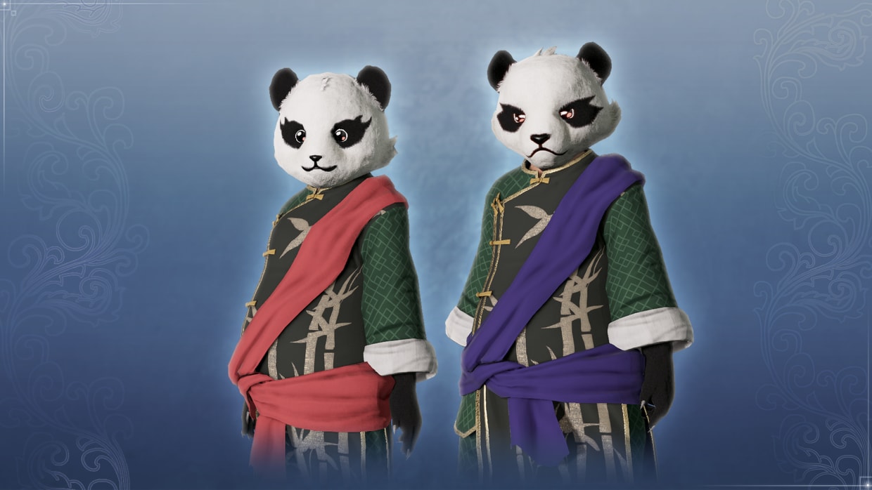 Unisex Custom Panda Costume Set 1