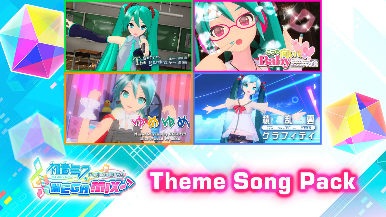 Hatsune Miku: Project DIVA Mega Mix Theme Song Pack 1