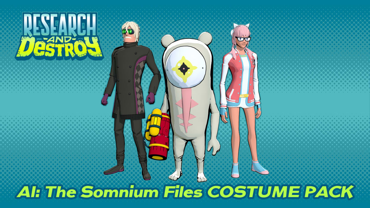 RESEARCH and DESTROY - AI: The Somnium Files Costume Pack 1