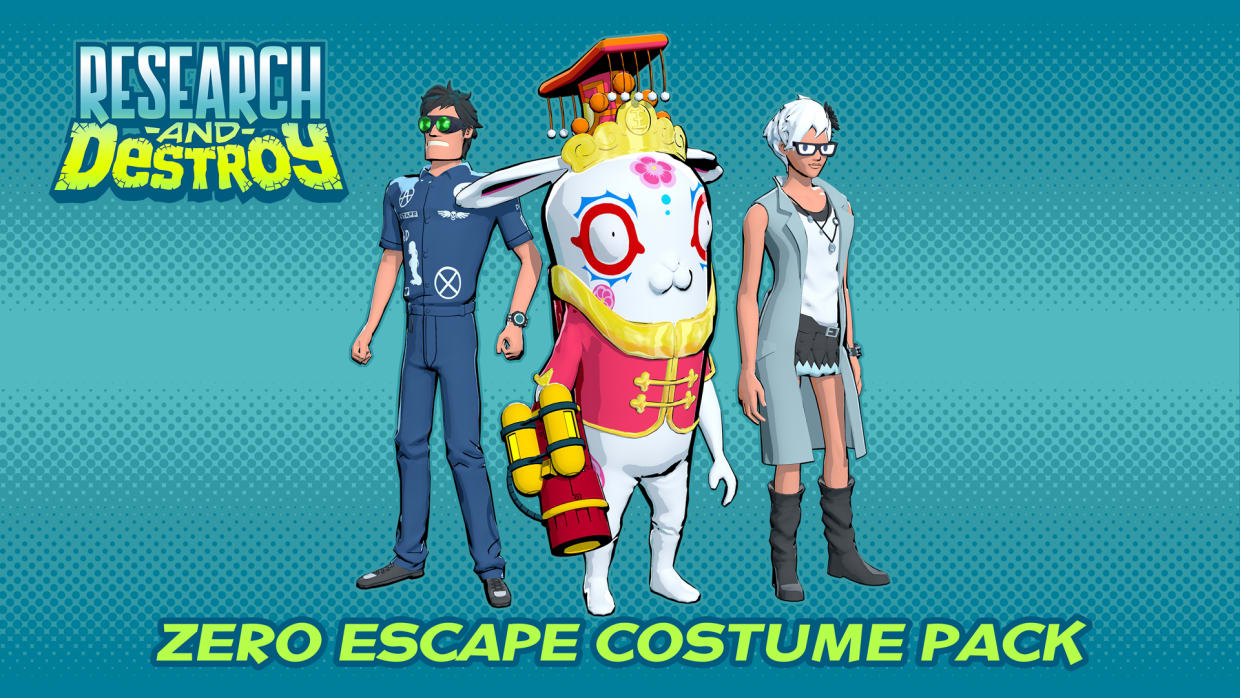 RESEARCH and DESTROY - Zero Escape: Virtue's Last Reward Costume Pack 1