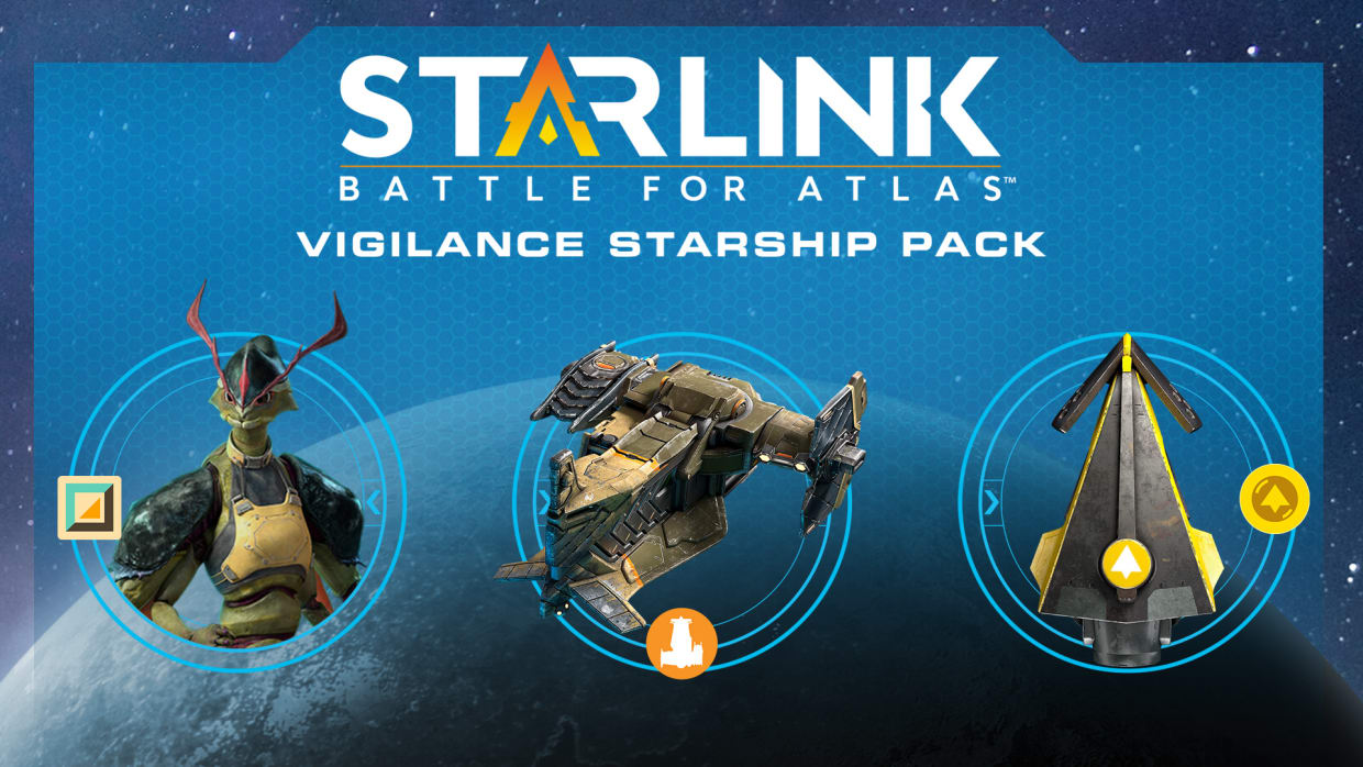 Starlink: Battle for Atlas Digital Vigilance Starship Pack 1