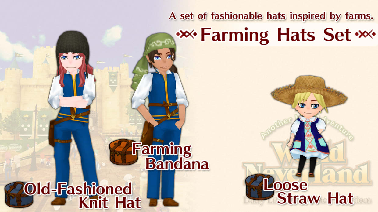 Farming Hats Set 1