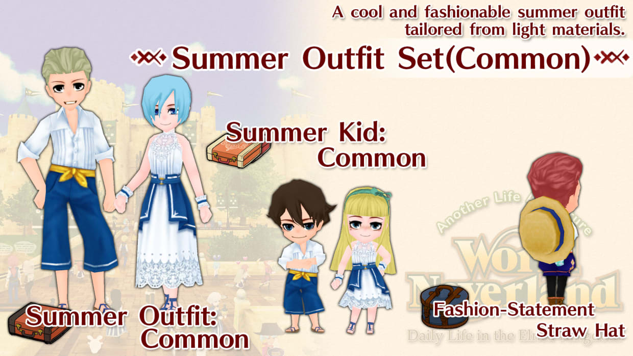 Summer Outfit Set(Common) 1