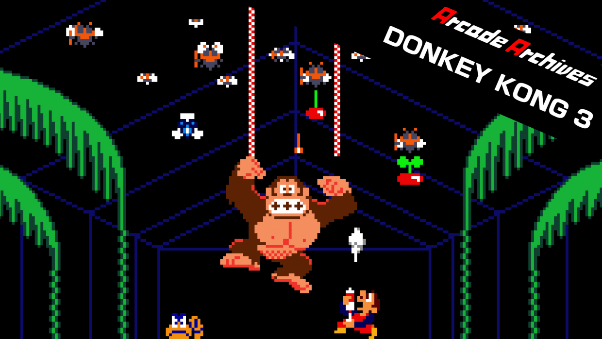 Donkey kong 3 nes top