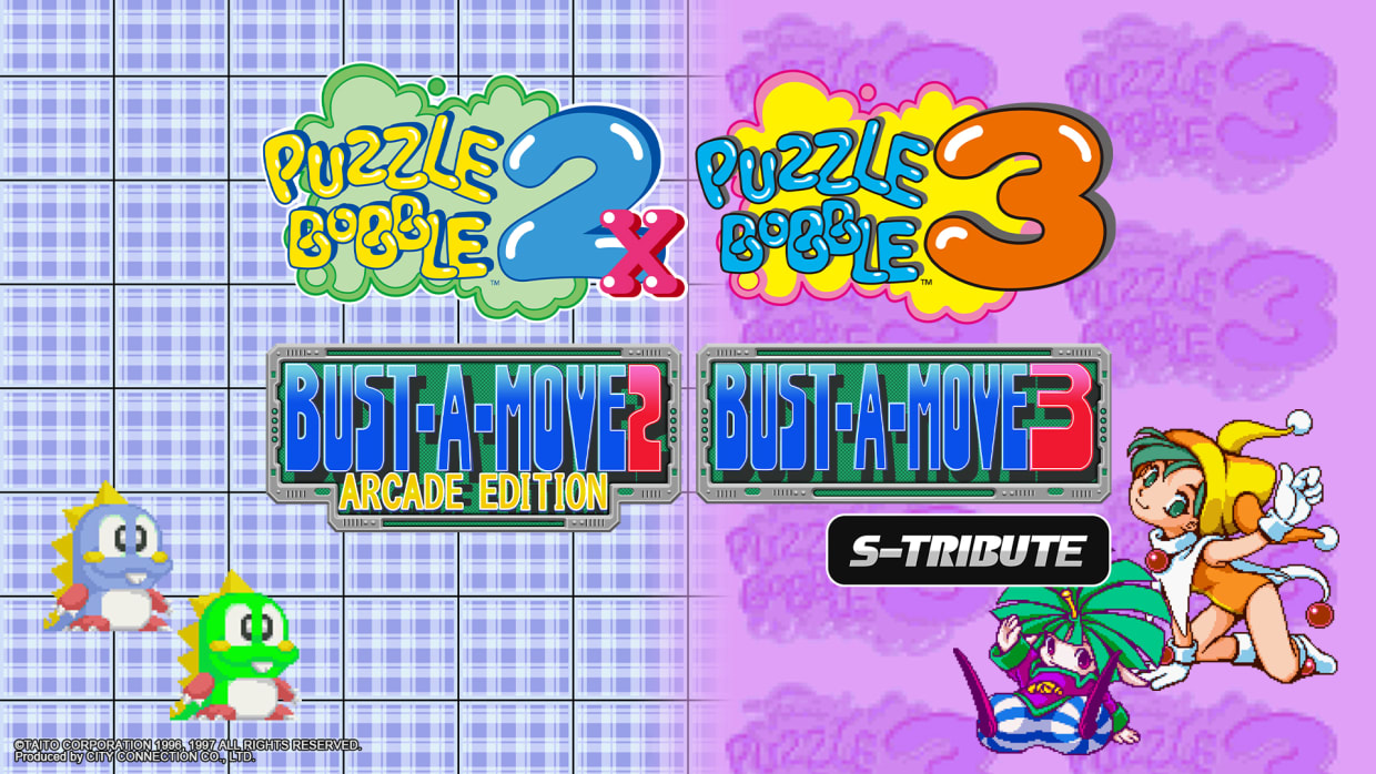 Puzzle Bobble™2X/BUST-A-MOVE™2 Arcade Edition & Puzzle Bobble™3/BUST-A-MOVE™3 S-Tribute 1
